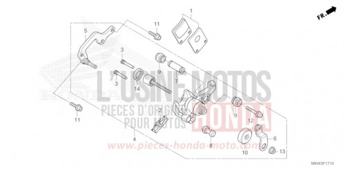 PINZA FRENO DI STAZIONAMENTO NC750XDP di 2023